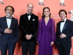 Alejandro González Iñárritu y Tom Cruise posaron con los príncipes de Gales en la premier de Digger