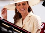 Kate Middleton, la Princesa de Gales, durante el Order of the Garter 2026