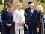 La princesa Charlene y Brigitte Macron decidieron seguir la regla del privilegio de blanco en su encuentro con el Papa Leo, a pesar de tratarse de un evento público