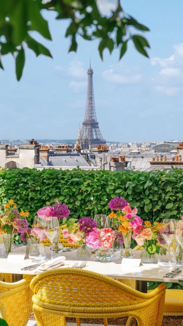 Terraza Le Jardin en París.