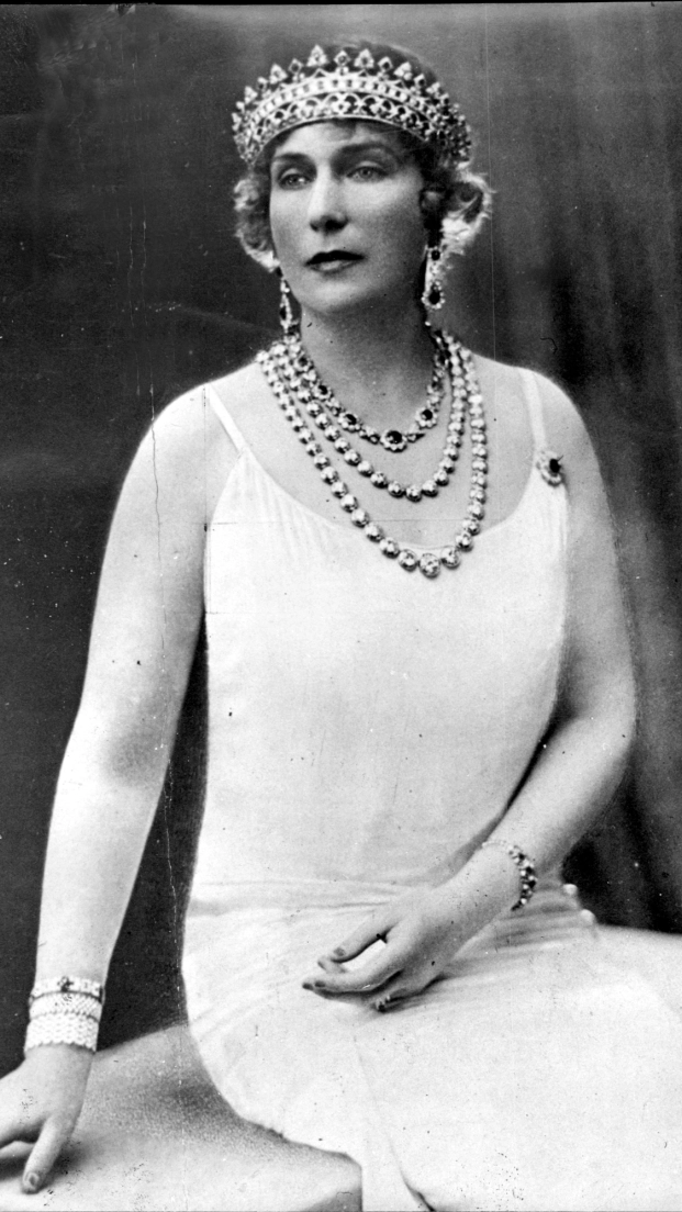 La reina Victoria de España, nacida como la princesa Victoria Eugenia de Battenberg.
