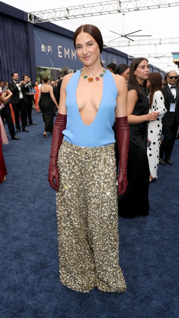 Shailene Woodley a su llegada a los premios Emmy