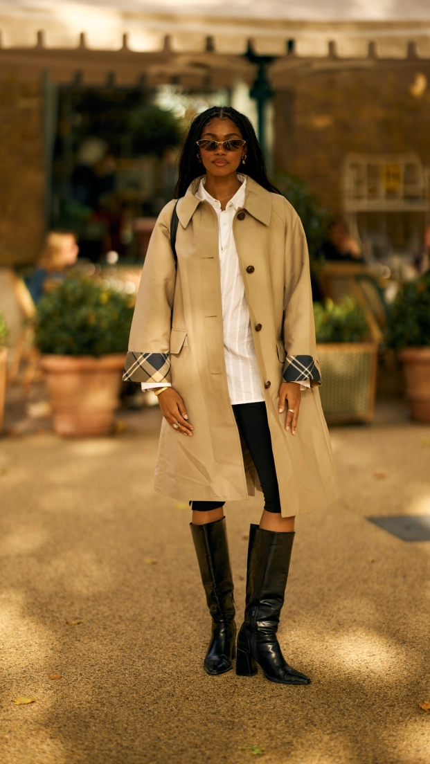 Looks de street style estilo de la serie The Gentlemen en Londres