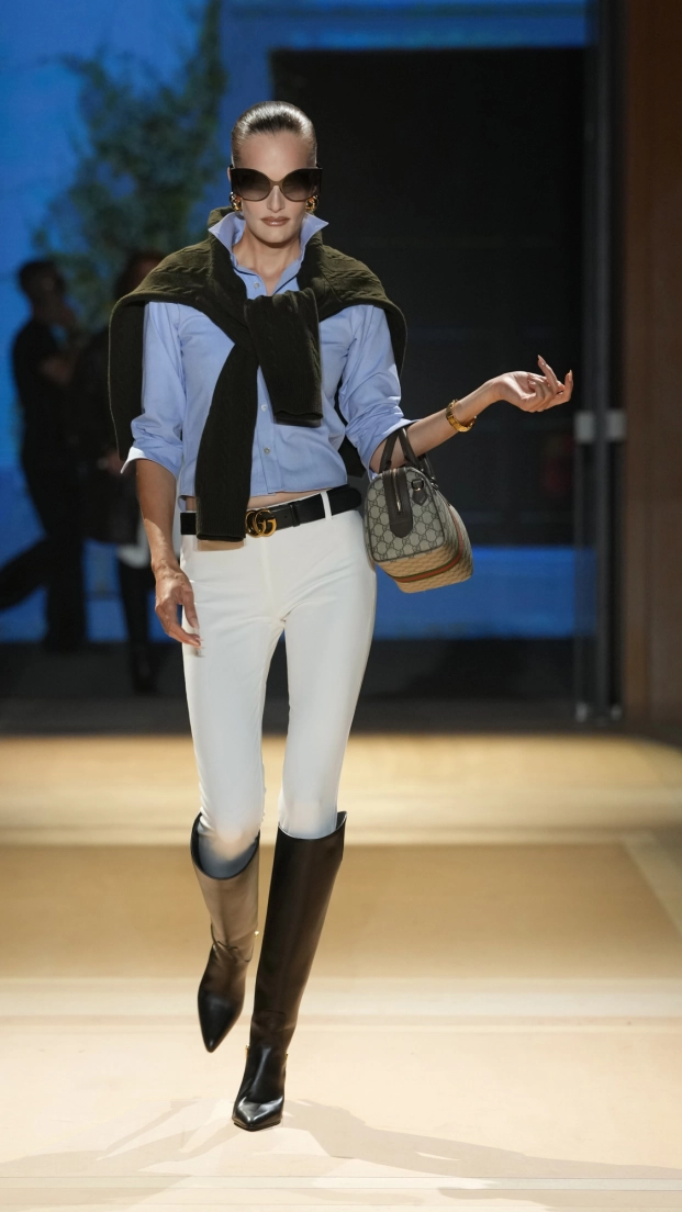 Gucci, colección SS27, en la Milan Fashion Week