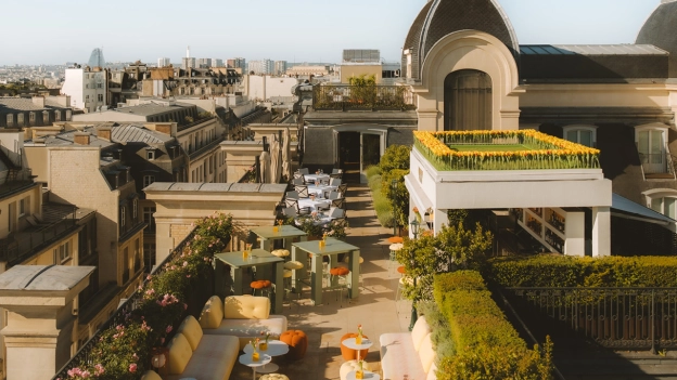 El 'Rooftop' «L’Heure dorée» de The Peninsula Paris