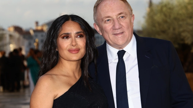 Salma Hayek y su esposo François-Henri Pinault viven una nueva etapa como abuelos con el bebé del hijo del empresario del mundo de la moda, a quien la actriz llama cariñosamente PanchitoPictured: Mathilde Pinault,Valentina Paloma Pinault