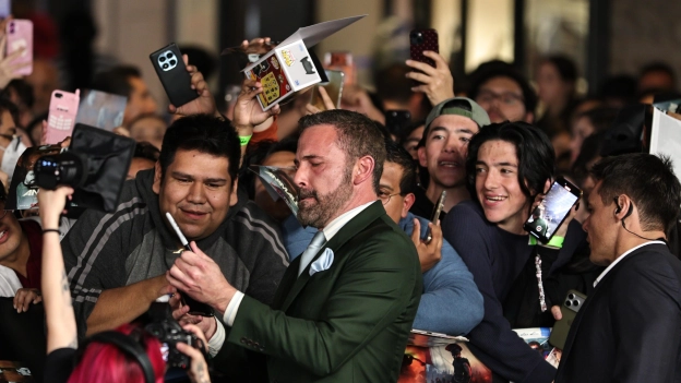Ben Affleck en el fan event de Animales en México