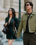 Ana de Armas y Beto Montenegro en el desfile de Louis Vuitton en París