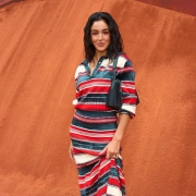 Ale Capetillo en el desfile de Lacoste ss27 en la Paris Fashion Week