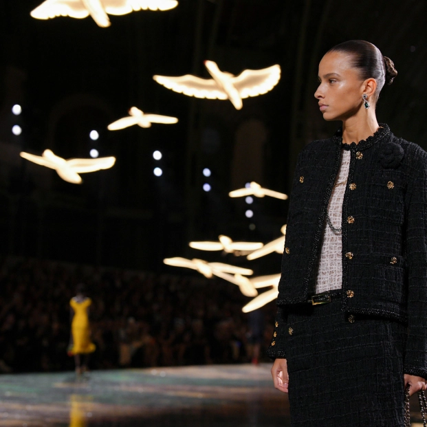 El vuelo de las aves, la inspiración detrás de la colección SS27 de Matthieu Blazy para Chanel