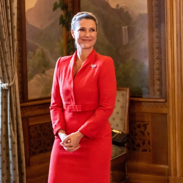 Marta Luisa de Noruega se despidió de su padre, el rey Harald, en el mismo hospital en el que Durek Verrett estaba recibiendo un trasplante de riñón