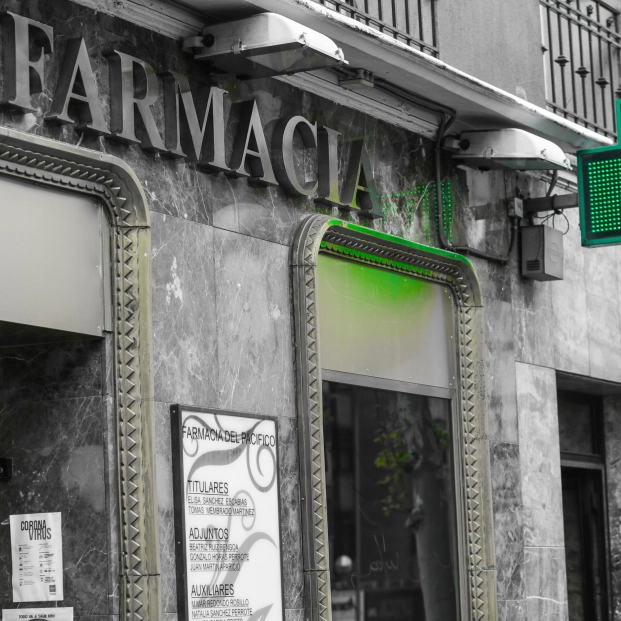 Imagen de una farmacia española