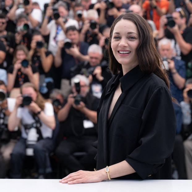 Marion Cotillard en la 79 edición del Festival de Cine de Cannes, realizada en mayo de 2026.